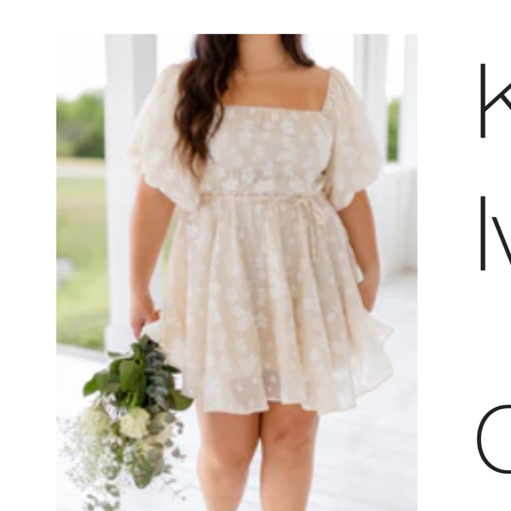 Bubble Sleeve Dress